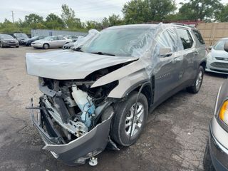 2019 Chevrolet Traverse LT Cloth - Exterior Front Left Corner Image